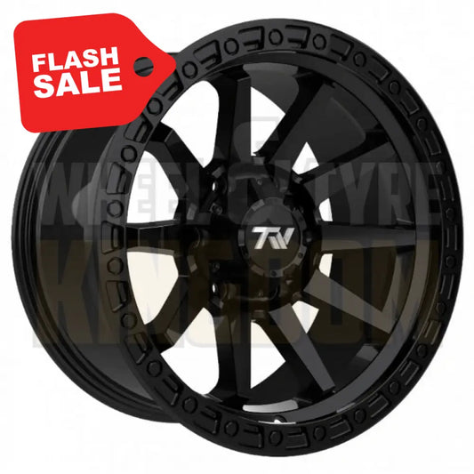 TW Offroad T21 Speed - 17x9 Satin Black