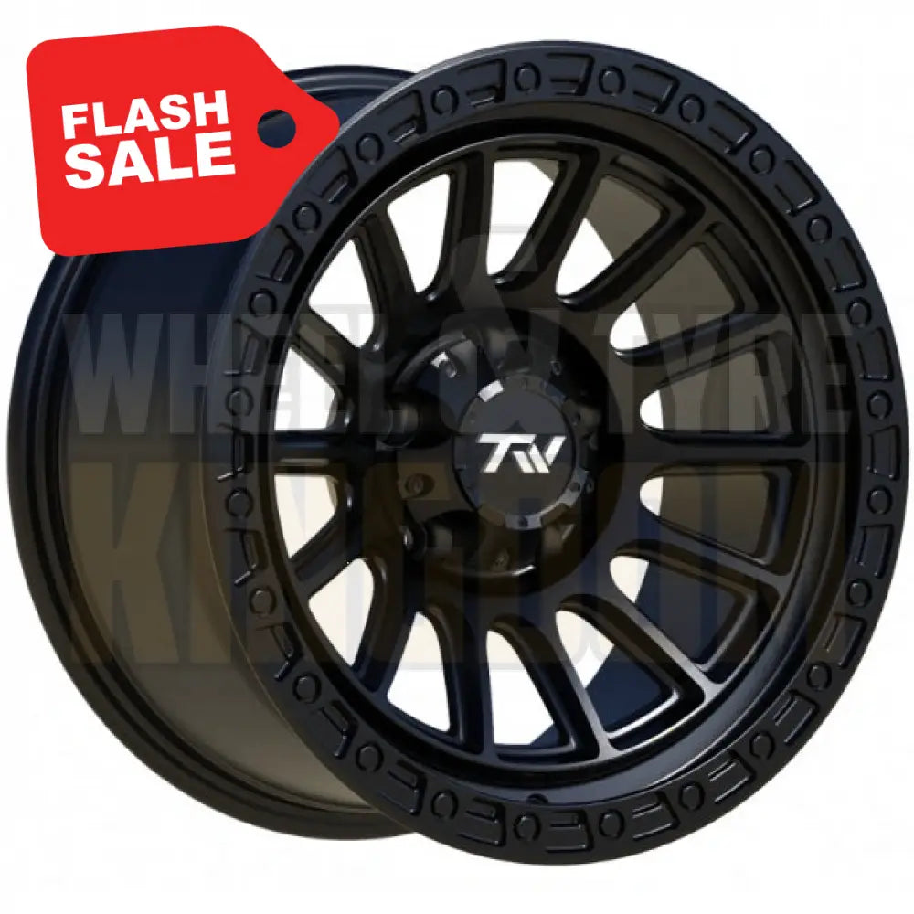 TW Offroad T22 Rotor - 17x9 Satin Black