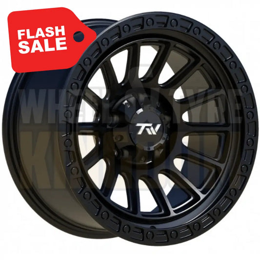 TW Offroad T22 Rotor - 17x9 Satin Black
