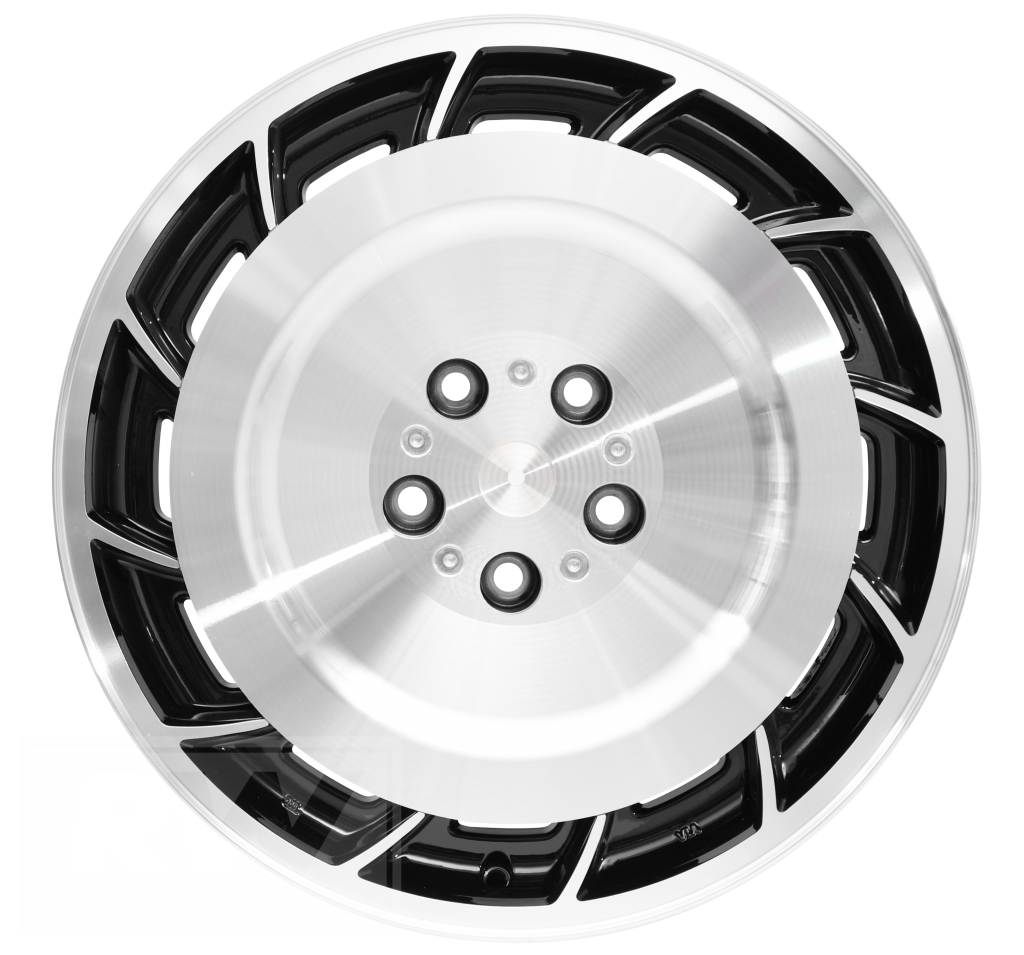 VK VE Group A AERO 19 inch Black Machined REPLICA Directional Wheels