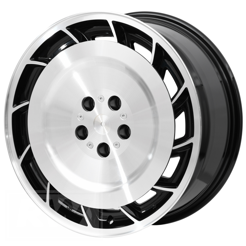 VK VE Group A AERO 19 inch Black Machined REPLICA Directional Wheels (PRE-VE)