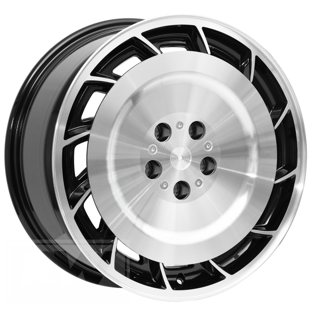 VK VE Group A AERO 19 inch Black Machined REPLICA Directional Wheels (PRE-VE)