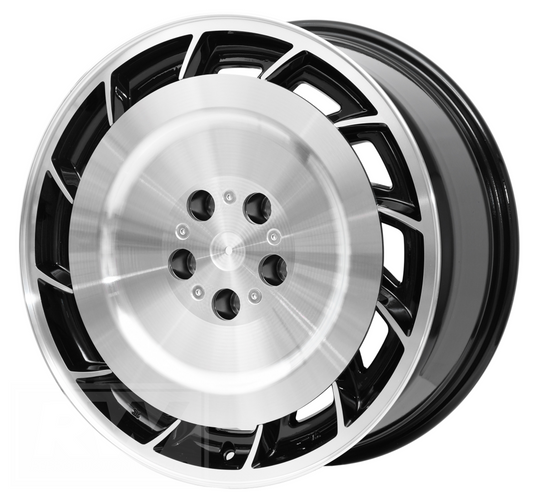 VK VE Group A AERO 19 inch Black Machined REPLICA Directional Wheels (PRE-VE)