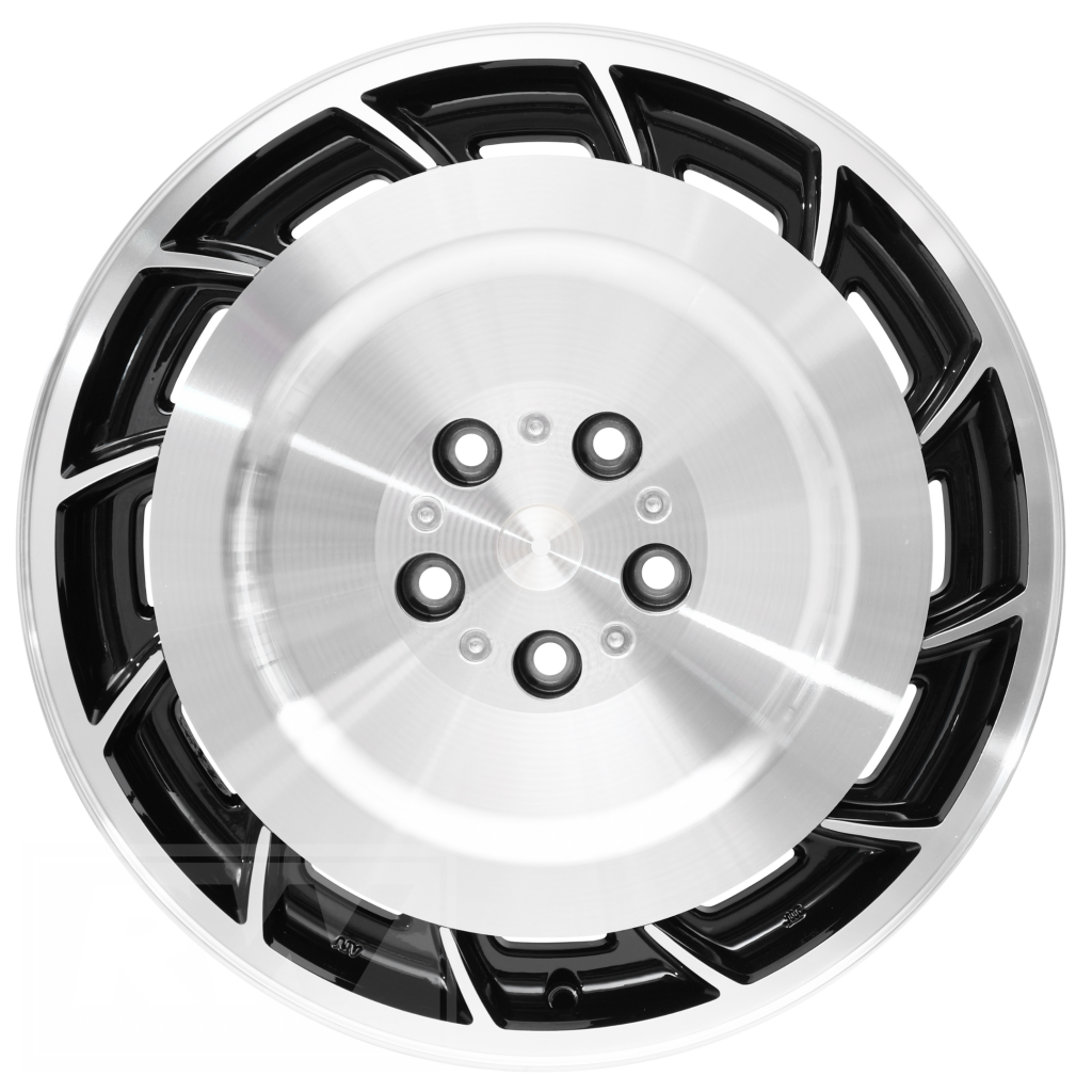 VK VE Group A AERO 19 inch Black Machined REPLICA Directional Wheels