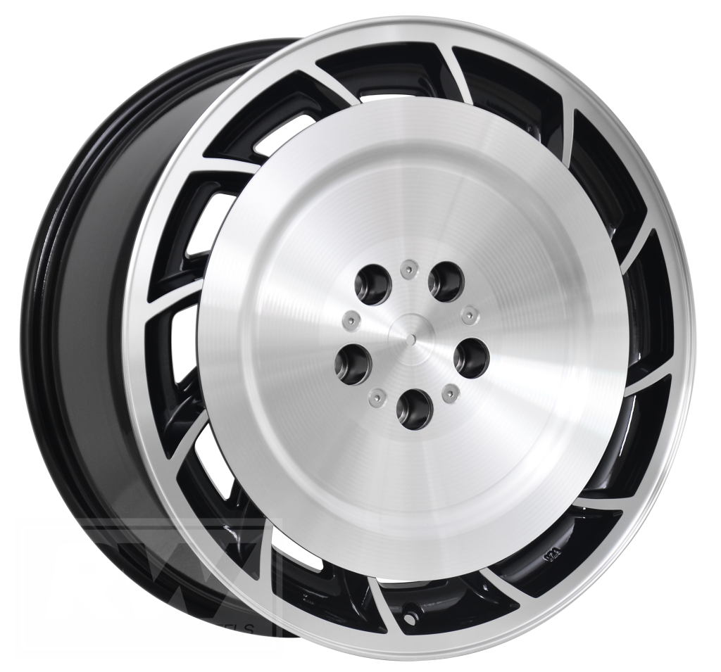 VK VE Group A AERO 20 inch Black Machined REPLICA Directional Wheels (PRE-VE)