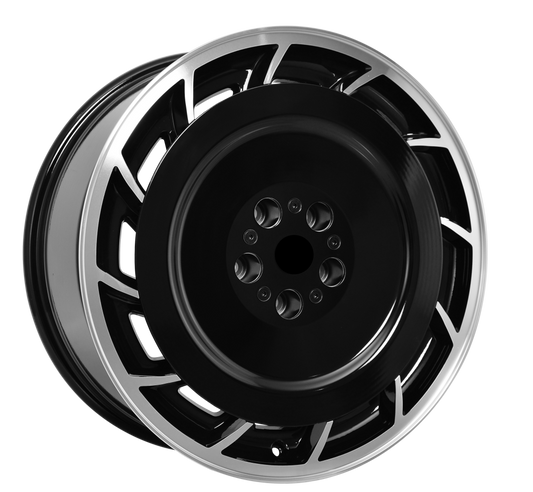 VK VE Group A AERO 20 inch Custom Black Plate Machined REPLICA Wheels