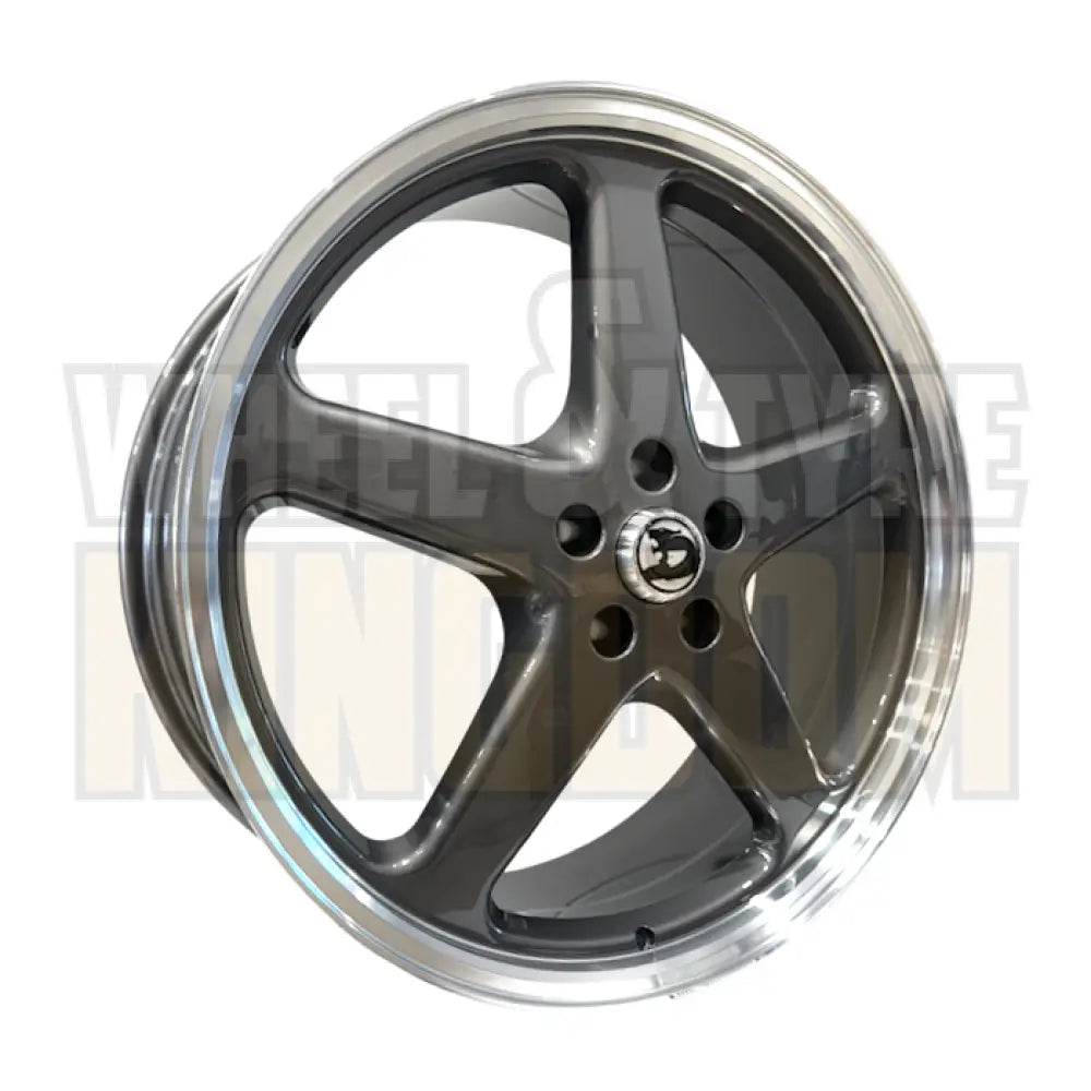 Walky Wheels 22x9 - Mx Grey Machined Lip