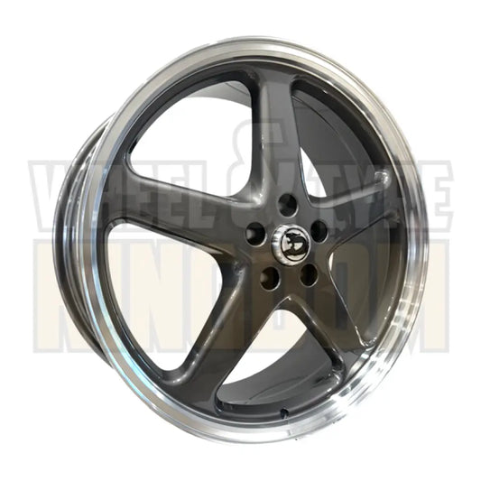 Walky Wheels 22x9 - Mx Grey Machined Lip